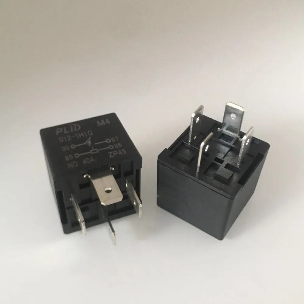 

NEW AUTO CAR 12V relay M4 012-1H1G 12VDC 40A JD1912 M4-012-1H1G M40121H1G 12V 40A 12VDC DC12V 4PIN