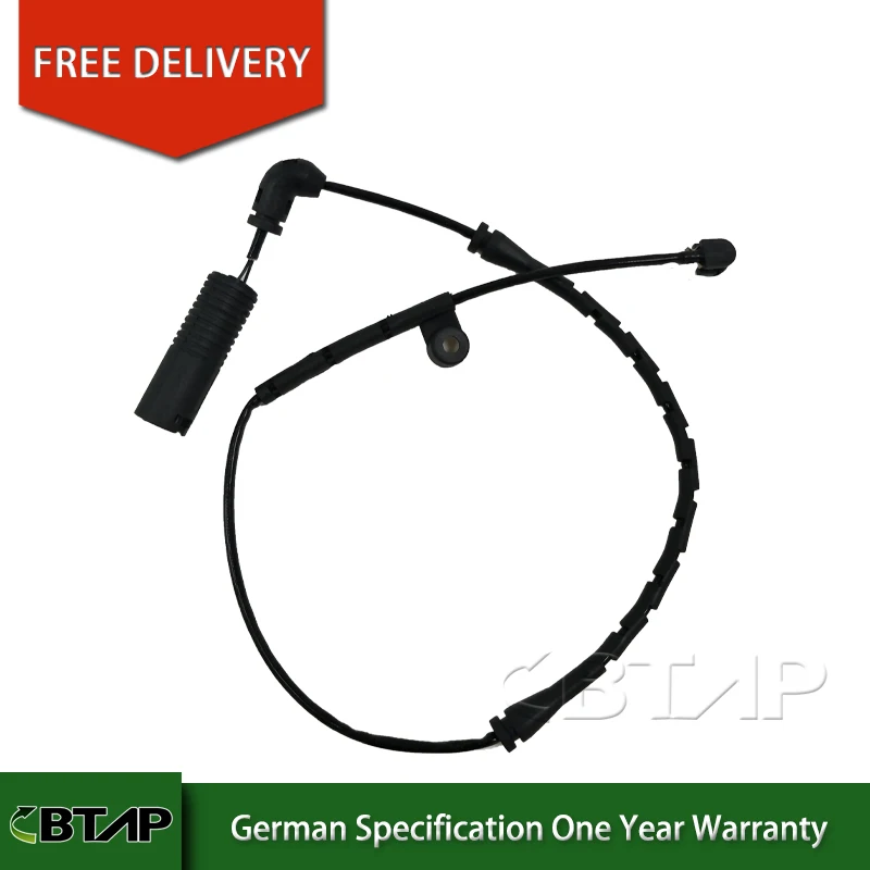 BTAP 1PCS FRONT NEW Brake Pads Wear Sensor ForBMW E46 E85 320i 323Ci 323i 325Ci 34351164371 34 35 1 164 371 German Specification