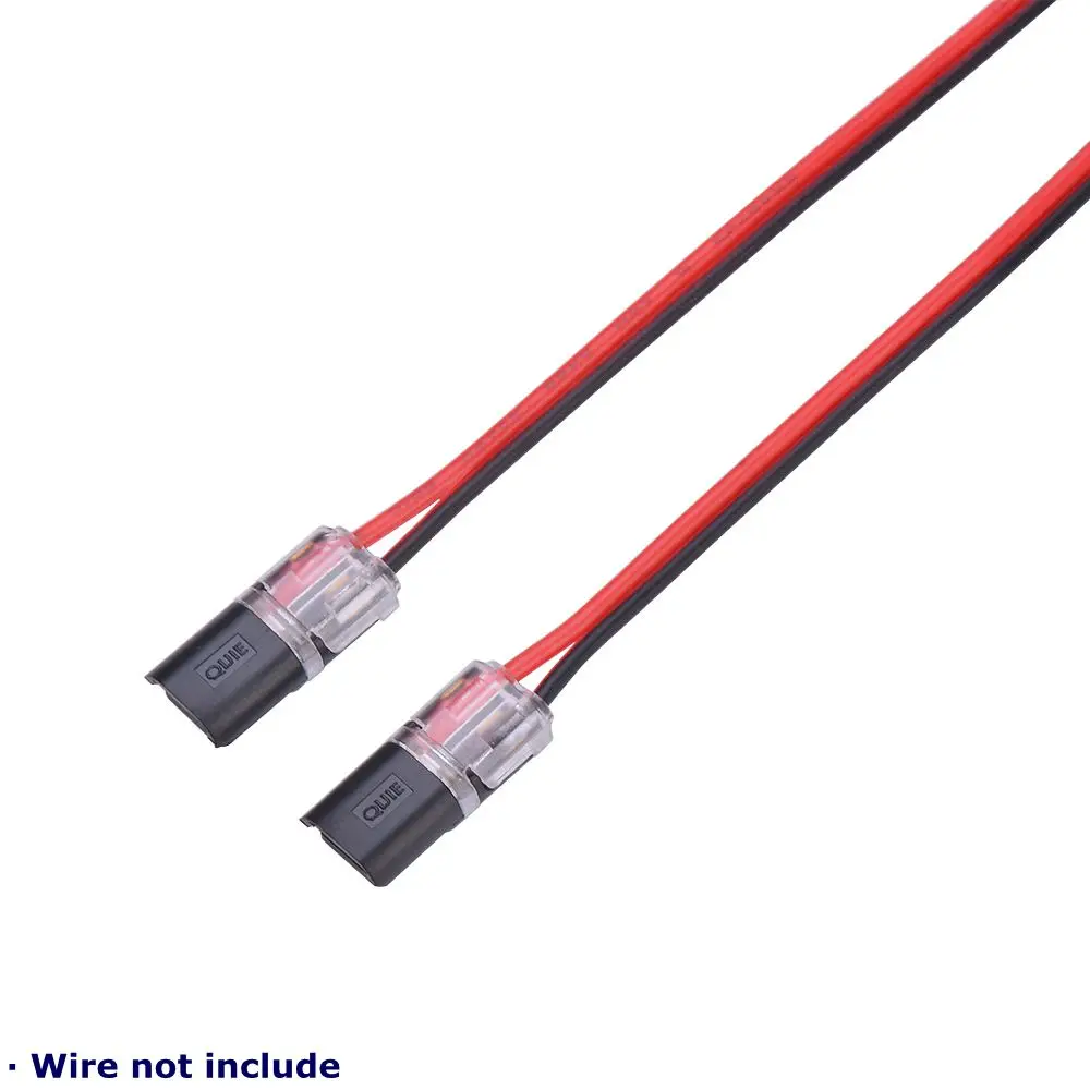 Connector Junction Box Power Distributor Box for LED Electrical Audio Auto Moto System 22-20AWG Wire Cable 1x Splitter + 3x 2pin