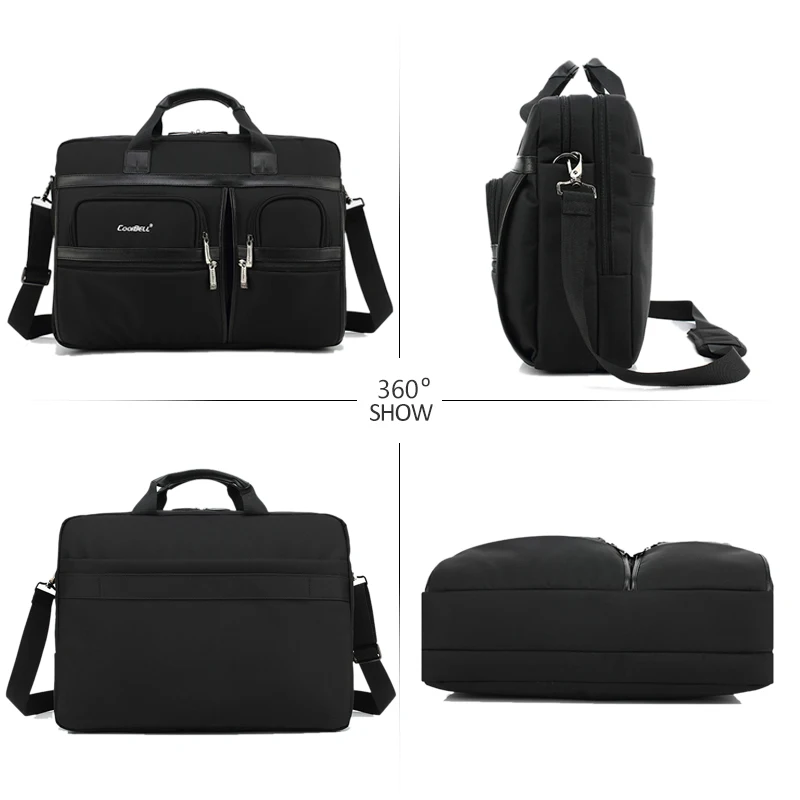 Simple Brand Business Men Briefcase Bag Luxury Laptop Bag Women Large Capacity Shoulder Bag Men\'s Shockproof Satchel Bags XA155C