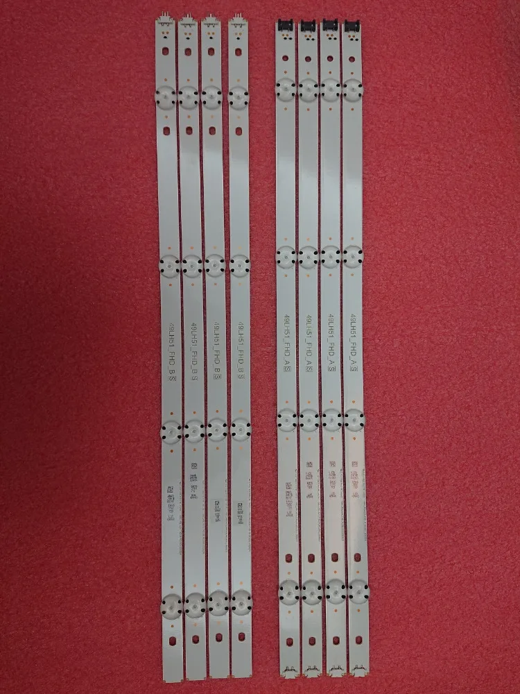 

LED backlight strip For TV 49LH5100 49LH5700 49LH510V 49LJ510M 49LH570A 49UM6950 49LH51_FHD_A/B SSC_49inch_FHD_A B