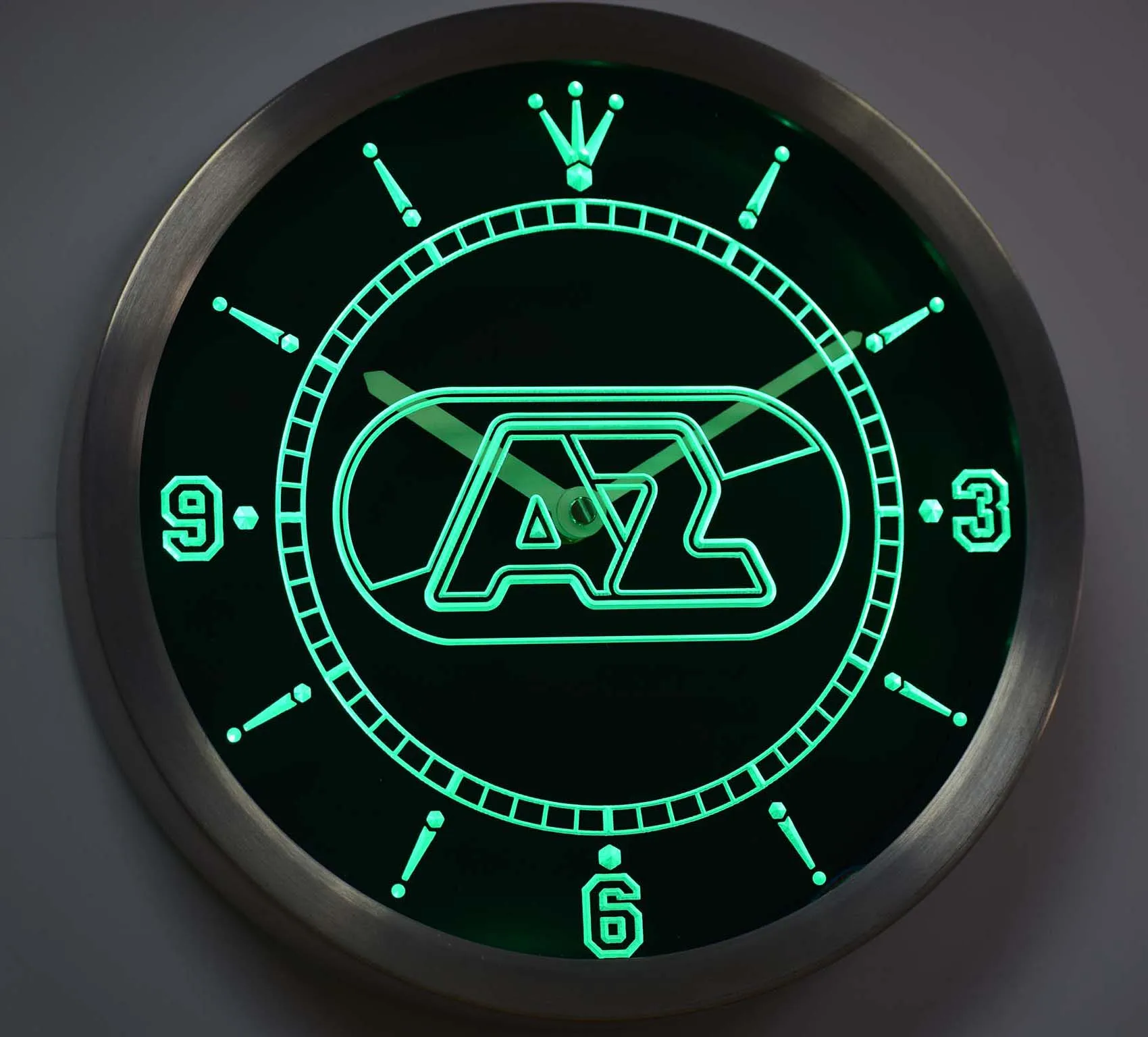 nc1013 AZ Alkmaar Zaanstreek Eredivisie Neon Light Signs LED Wall Clock