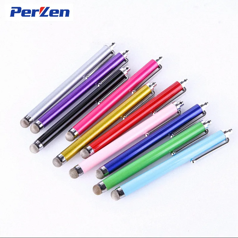 

3000pcs/lot Colorful Universal Capacitive Cloth Stylus Touch Handwriting Pen for iPhone 5s 6s plus for iPad Mobile phone