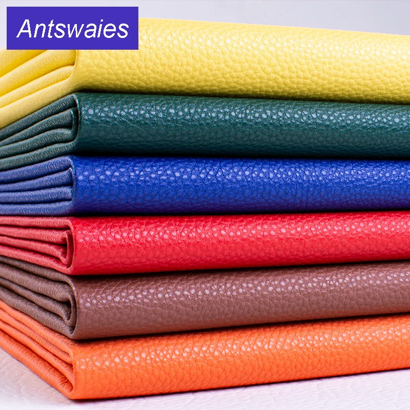 50x138CM PU Leatherette Faux Leather Fabric Synthetic For Sewing Bow Bag Brooches Sofa Car DIY Hademade Material