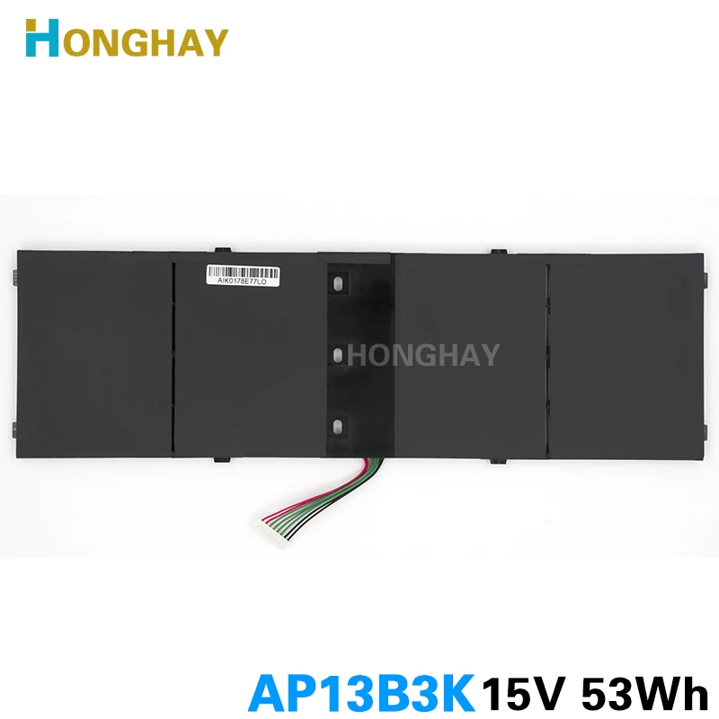 Imagem -03 - Honghay Ap13b3k Laptop Battery For Acer Aspire v5 r7 V5572g V5-573g V5472g V5-473g V5-552g M5-583p V5-572p R7-571 Ap13b8k