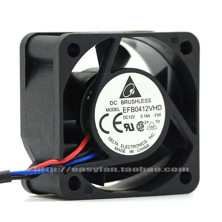 

brand new DELTA EFB0412VHD -F00 4cm4020 12V0.18A Server cooling fan