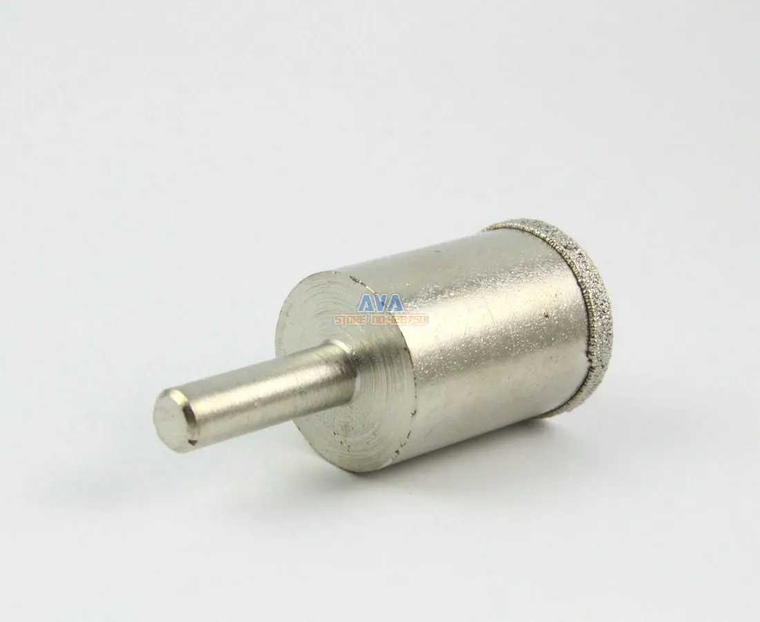 2 Pcs 20mm Diamond Mounted Point Spherical Concave Head Grinding Bit Grit 80