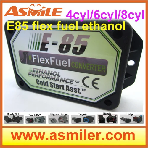 E85 Kit Ethanol E85car conversion kit ECO Bioethanol Box  ethanol car, bioethanol converter 4cyl DHL EMS free price