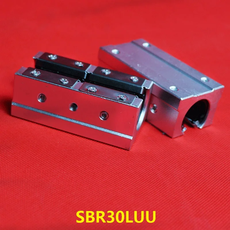 1pcs SBR30LUU/SME30LUU Open Type Linear Ball Motion Bearing Sliding Block for SBR30 30mm linear guide rail CNC router