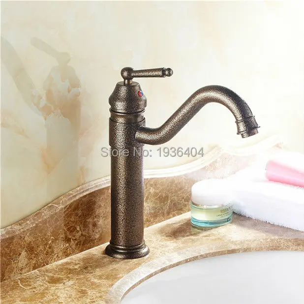 

Single Handle Classic European Style Basin Faucet Antique Bacia Torneira Hot and Cold Bath Basin Mixer Taps RB1032