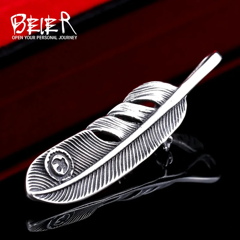 Cool Brand Eagl Claw Feather For Man Stainless Steel Unique Pendant Necklace Wholesale Price BP8-154