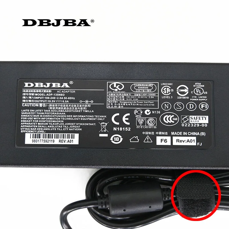 Dùng Cho HP 19.5V 6.9A 135W Ac Adapter PA-1131-06HI 648964-001 647982-002 PA-1131-06HN 648964-002 PA-1131-06HF Cung Cấp Điện