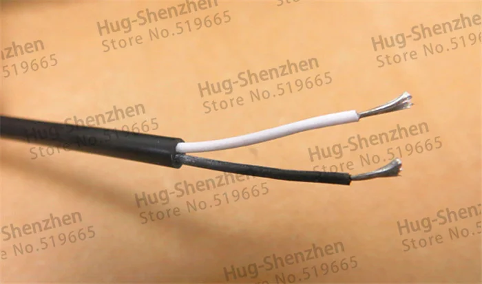 High quality USB Female Plug 2 Wire  Power Connector Cable About 30CM 20pcs