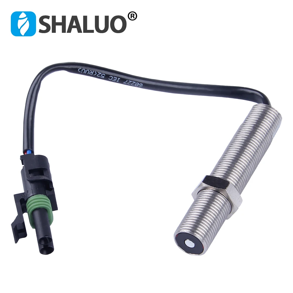 Magnetic Pickup MPU 3034572 Speed Sensor 80mm diesel generator part M16 80mm thread magnetic RPM genset ohm stainless sensor