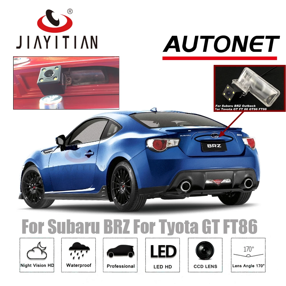 

Камера заднего вида JIAYITIAN для Subaru BRZ 2012 2013 2014 ~ 2018, камера заднего вида/ПЗС/ночного видения/номерной знак, резервная камера