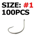 100pcs size 1