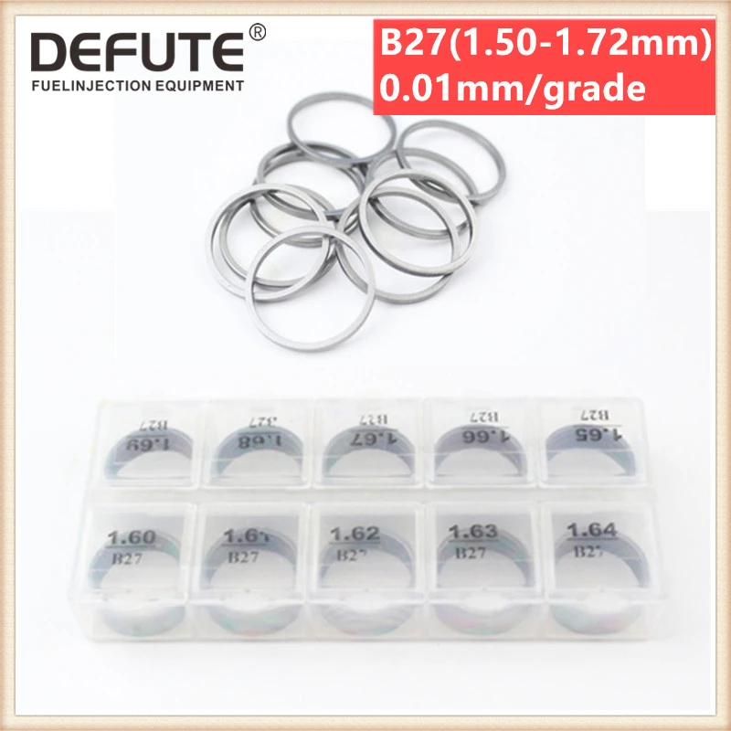 B27 washers Adjusting Shim B27 Common Rail Injector adjustment Shim B27 Gasket (Quantity 50Piece/Lot)