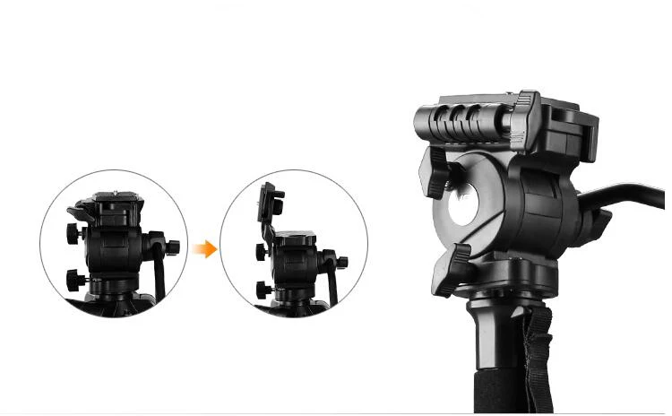 WEIFENG WF 3958M Camera DSLR Monopod Tripod Video DV Fluid Head Holder Travel Camcorder