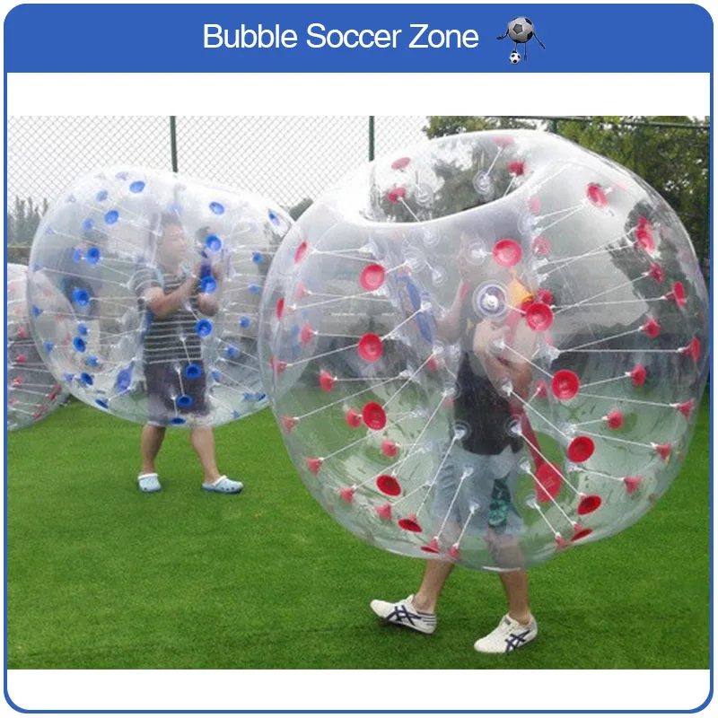 축구공 팽창식 범퍼 볼, 공기 범퍼 볼, 바디 축구 Zorb 볼, 무료 배송, 0.8mm PVC, 1.5m