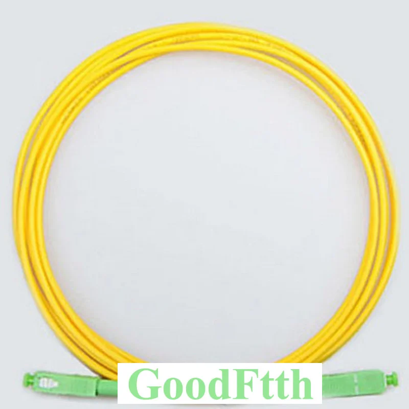 Fiber Patch Cord SC-SC APC NZDSF SM G655 Simplex GoodFtth 20m 25m 30m 35m 40m 45m 50m 60m 70m 80m 10pcs/Lot