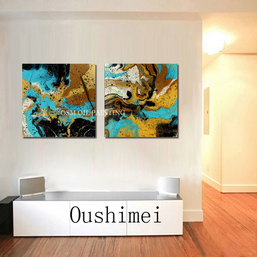 Skills Artist Pure Hand-painted High Quality Modern Abstract Oil Painting For Wall Decoration Abstract Canvas Oil Painting