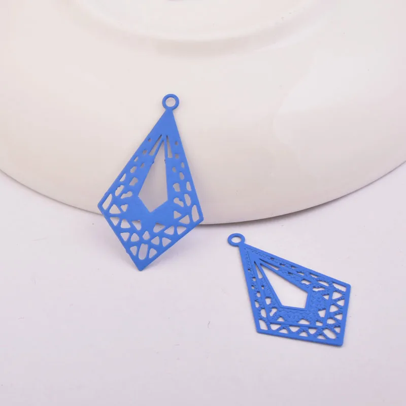 50 Stück AB778 19*32mm Unregelmäßige Charms-Verbinder Passend für DIY-Armbänder, -Halsketten und Schmuckzubehör – Detail 6