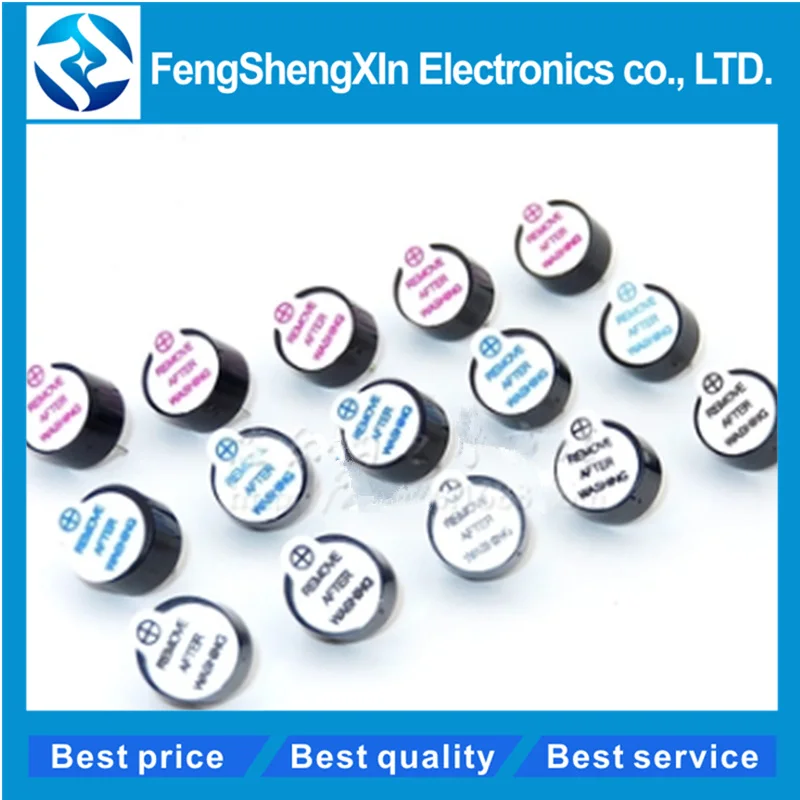 10pcs/lot Active buzzer 3V/5V/12V TMB12A03 TMB12A05 TMB12A12 Active Buzzer Magnetic Long Continous Beep Tone 12095 12*9.5mm