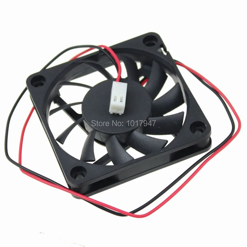 30 Pieces LOT Gdstime DC 5V 6cm 60x60x10mm 60mm 2Pin-2510 Connector Cooling Computer Radiator Fan