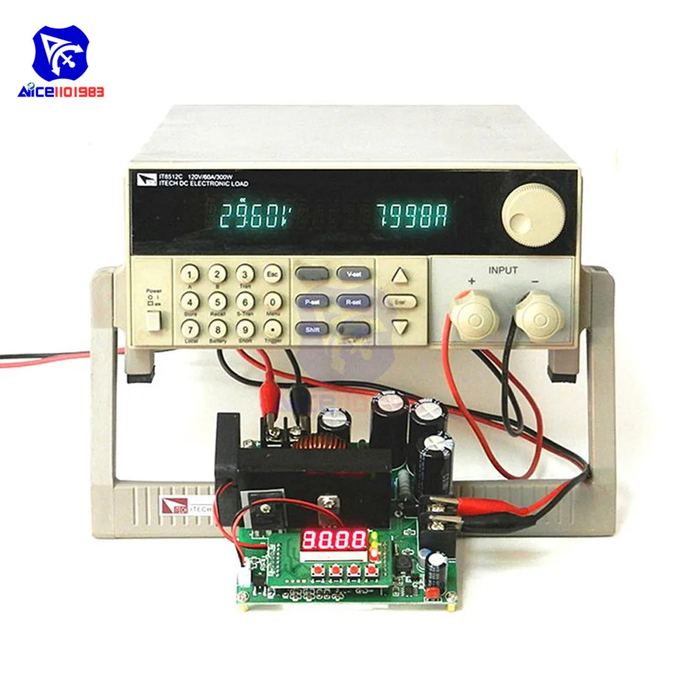 Diymore 900W 15A DC-DC DC 8-60V к DC 10-120V Step Up Module LED/LCD Boost Converter Board CC CV