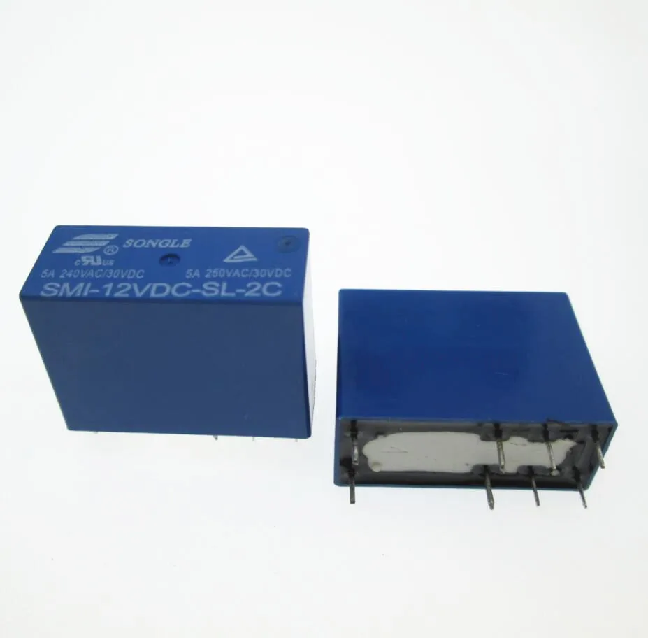 NEW 12V relay SMI-12VDC-SL-2C SMI-DC12V-SL SMI12VDCSL2C 12VDC DC12V 12V 5A 250VAC DIP8