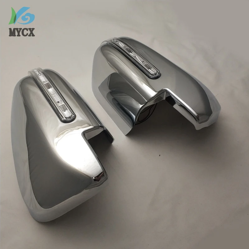 2017 2016 For Toyota Hilux SR5 2016 chrome Mirror Cover For Toyota Rav4 2014+ For Toyota Hilux Sw4 Fortuner Innova 2016+