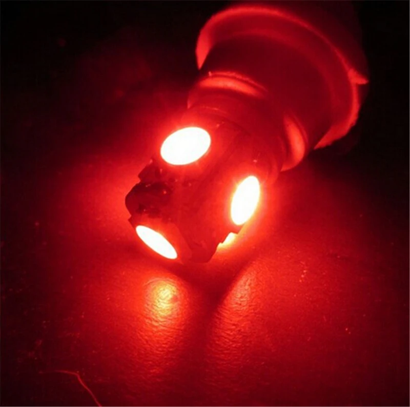 10pcs ,T10 Wedge 5-SMD 5050 Xenon LED Light bulbs 192 168 194 W5W 2825 158 clearance lamp White yellow red blue daytime running