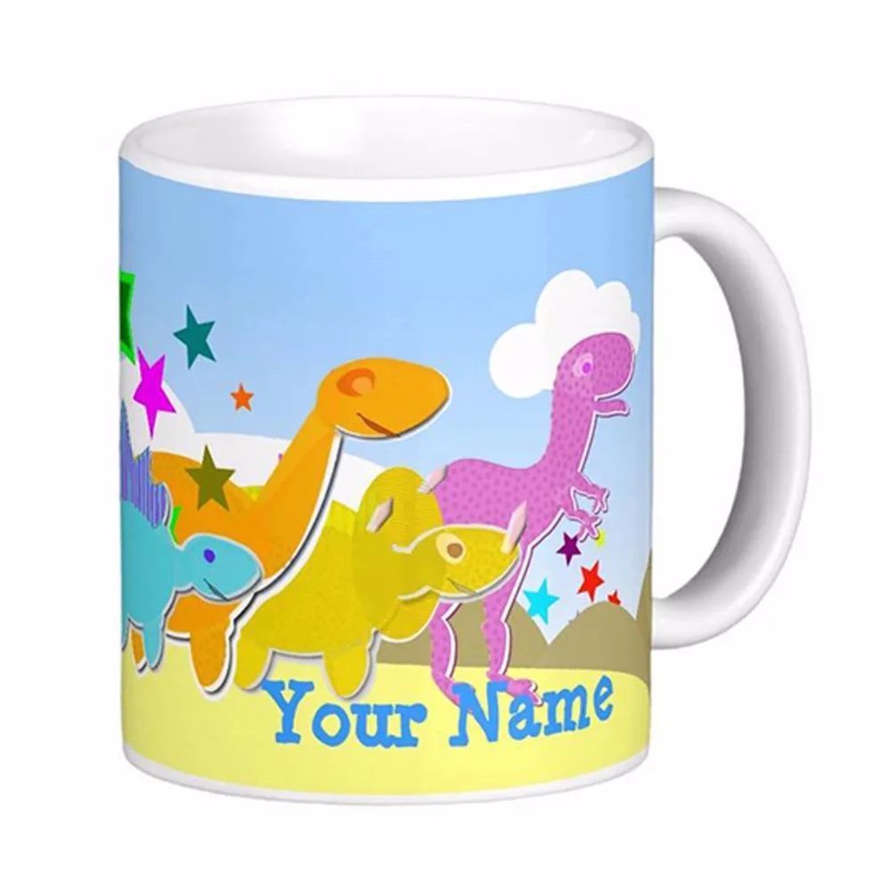 Dinosaurs Are Cool White Coffee Mugs Tea Mug Customize Gift By LVSURE Ceramic Cup Mug Travel Coffee Mugs