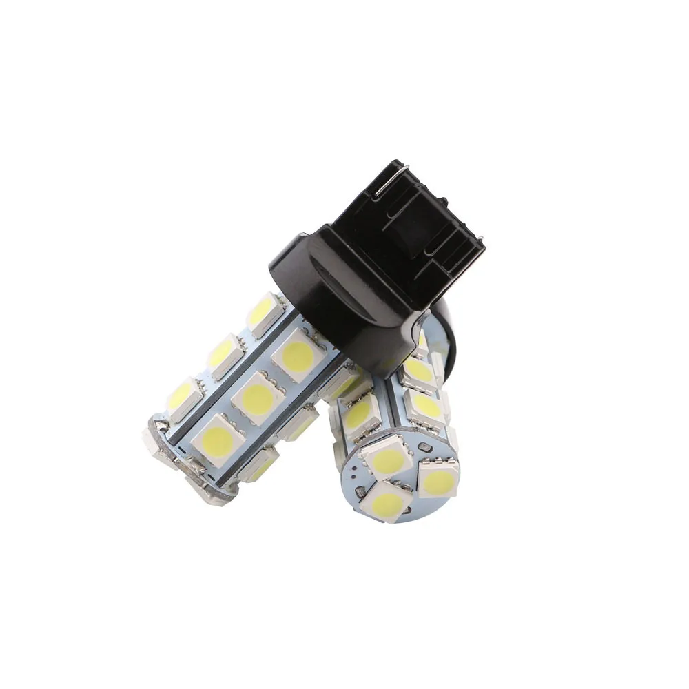 LED Lights 2pcs RGB T20 7440 LED Bulb with Remote Control Turn Signal Lamp 27SMD 5050 Car Headlight Brake Light Reverse Lamps 12V LED for room (Color Temperature : T20 7440