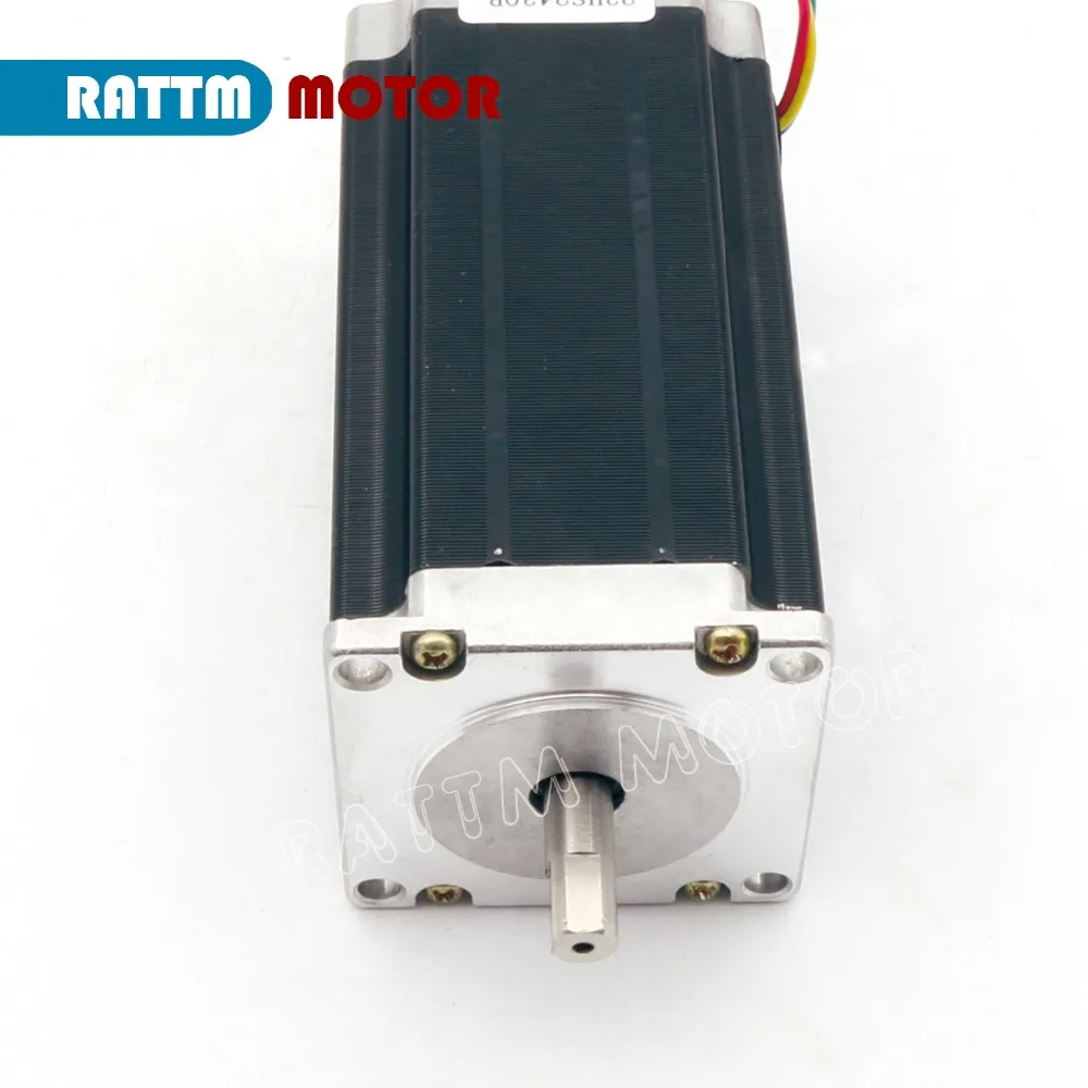 Nema 23 stepper motor Double Dual shaft 112mm 2.8N.cm 425 Oz-in 4 wires 3A 23HS2430B