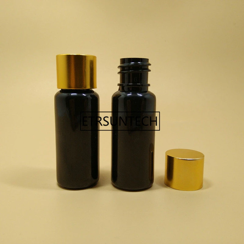 

20ml black PET Bottle, Packing Bottle, Capsule Bottle, Plastic Bottle with aluminium cap F1583