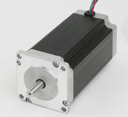 stepper motor,57BYG250-112 stepper motor ,112mm shaft diameter 9mm,single flat two phase four line Nema23