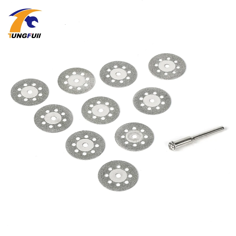 Tungfull Dremel Tools Accessories Diamond Grinding Wheel Circular Saw Cutting Disc Dremel Accessories For Rotary Tools