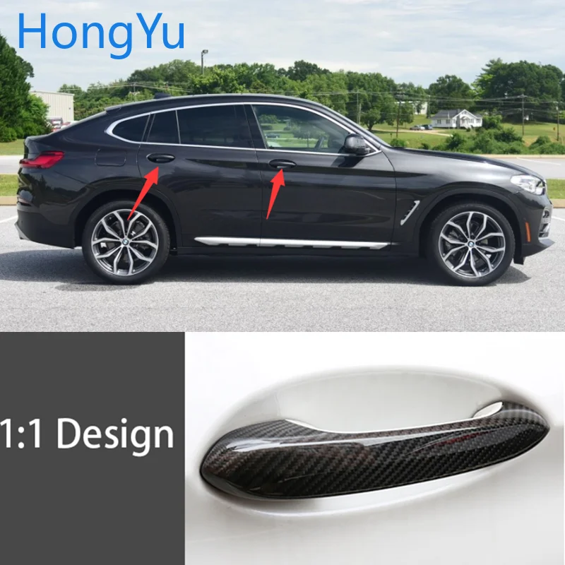 

100% real carbon fiber Auto outer door handle cover For BMW x4 x4M G02 M40d 30i xDrive 25i 30i xDrive25i xDrive30i 2019 2020