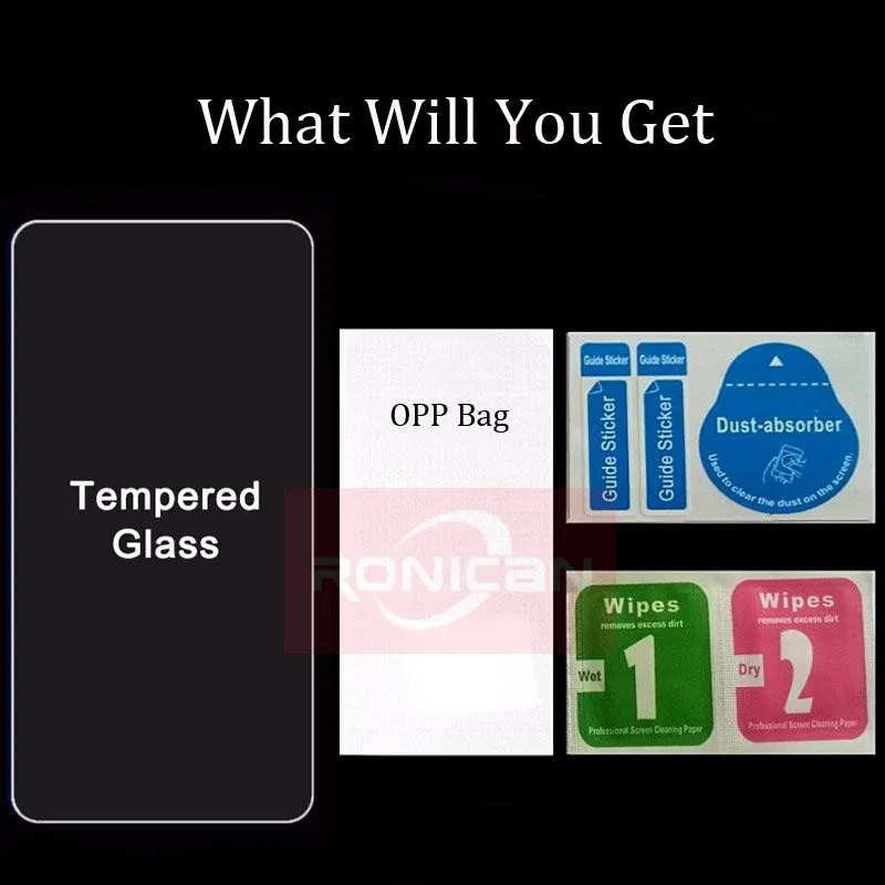 RONICAN Tempered Glass for Xiaomi Redmi Note 5 Screen Protector 9H 2.5D Phone Protective Glass for Xiaomi Redmi Note 5 Pro Glass