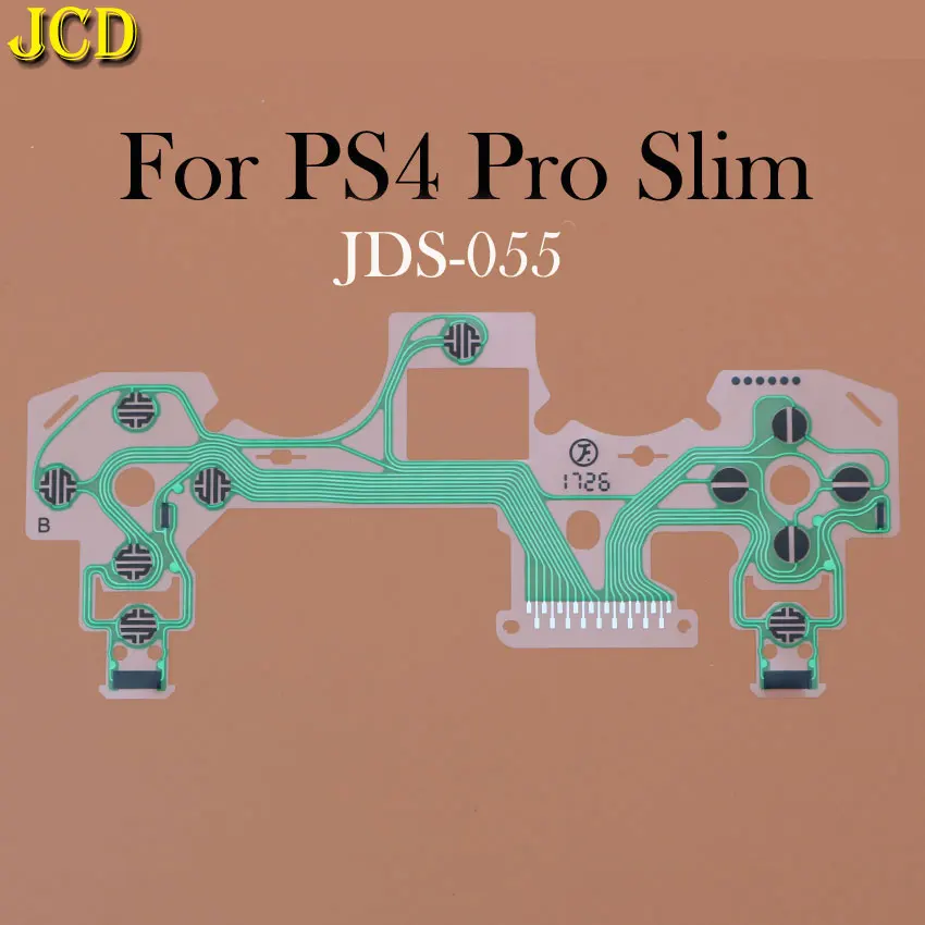 Jcd Voor Ps4 Pro Slanke Jdm 030 040 Controller Geleidende Film Toetsenbord Flex Kabel Voor Ps2 Ps3 Knoppen Lint Printplaat