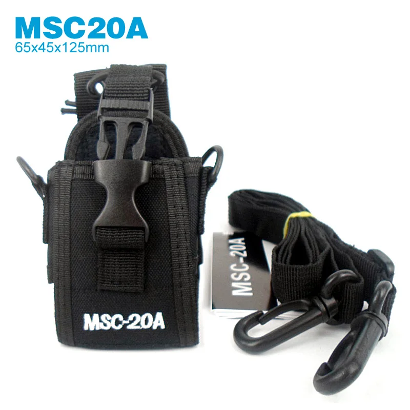 

Bag Case for Baofeng UV-5r BF-888s Motorola Kenwood Wouxun ICOM Yaesu Midland Uniden Cobra Walkie Talkie Two Way Radio MSC-20A