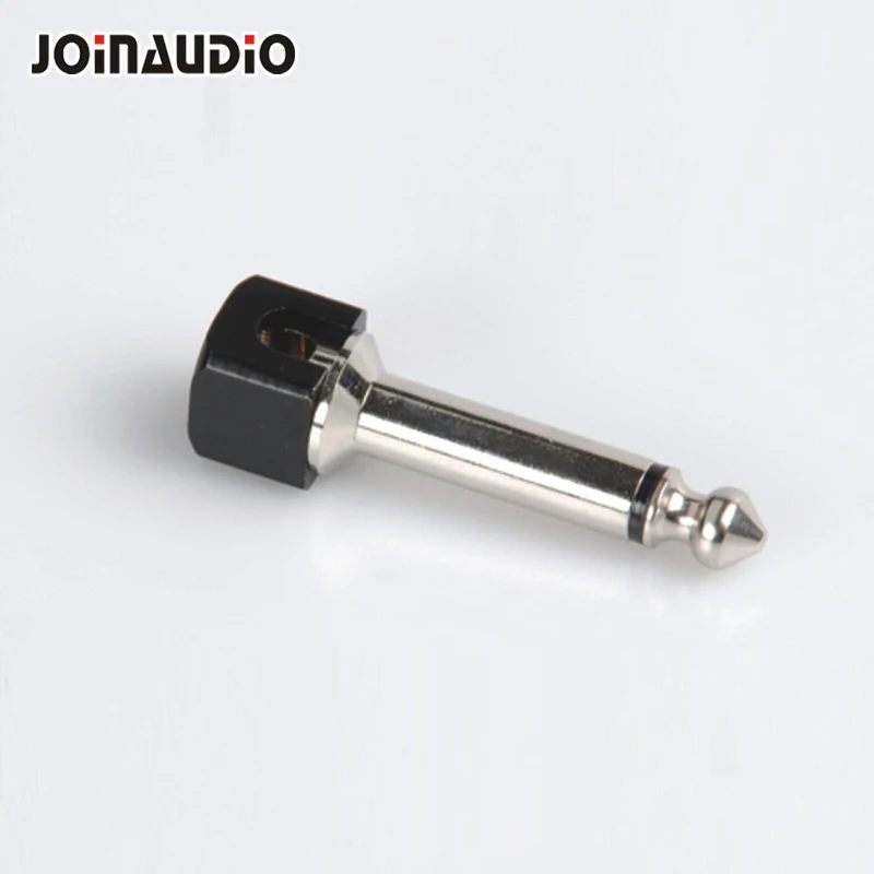 

JOINAUDIO Jack 6.35mm Connector Plug 6.35mm Audio Adapter Mono Electric Guitar Plug Nickel Plated(50pcs/set)