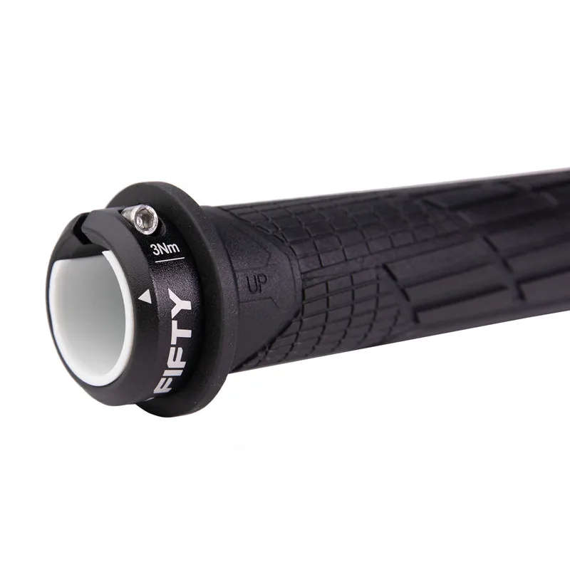 FIFTY-FIFTY MTB Bicycle Grips Anti-Skid Rubber Compound Bike Handlebars Grips Lock-on Mountain Bike Handle Bar Grips