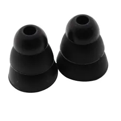 Poyatu L/S Size Triple Flange Eartips for Shure Se215 SE535 SE315 420 425 530  Westone In-Ear Headphones Replacement Earbuds