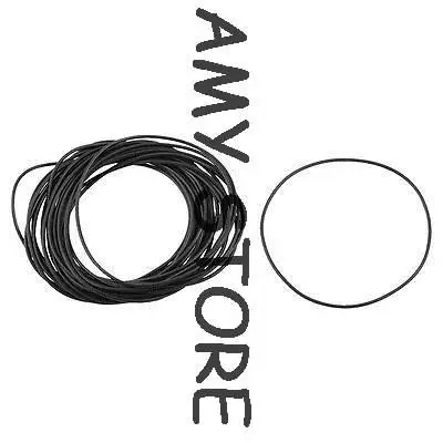 Black 67mm OD 1.5mm Thickness Nitrile Rubber O-ring Oil Seal Gaskets