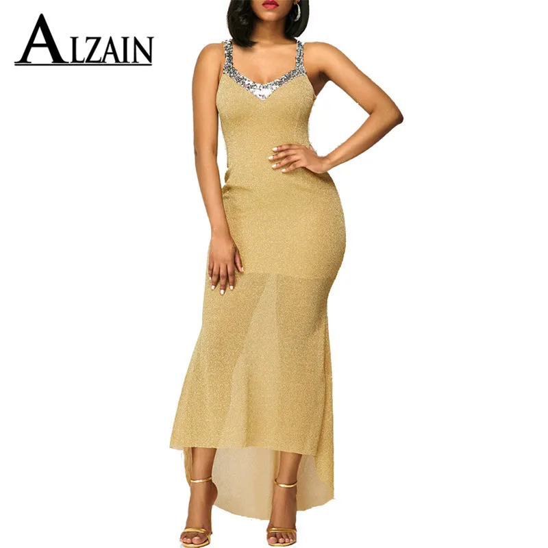 Sukienka cekinowa damska Elegancka formalna suknia ślubna Vestido Sexy Wieczorowa Sukienka na Bal Studniówkowy Długa Maxi