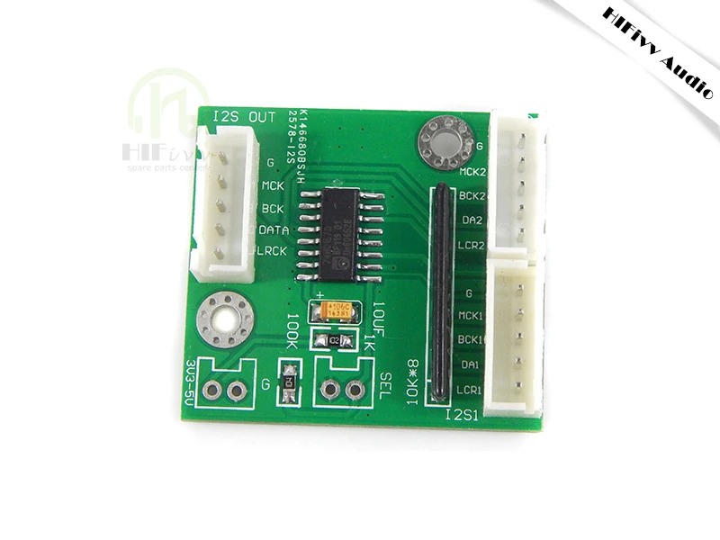 I2S Iis Selecteren Input Board Voor 2 Manieren Audio Versterker Schakelaar Module Kan Gebruikt Als Buffer Iis Selecteren Input Board