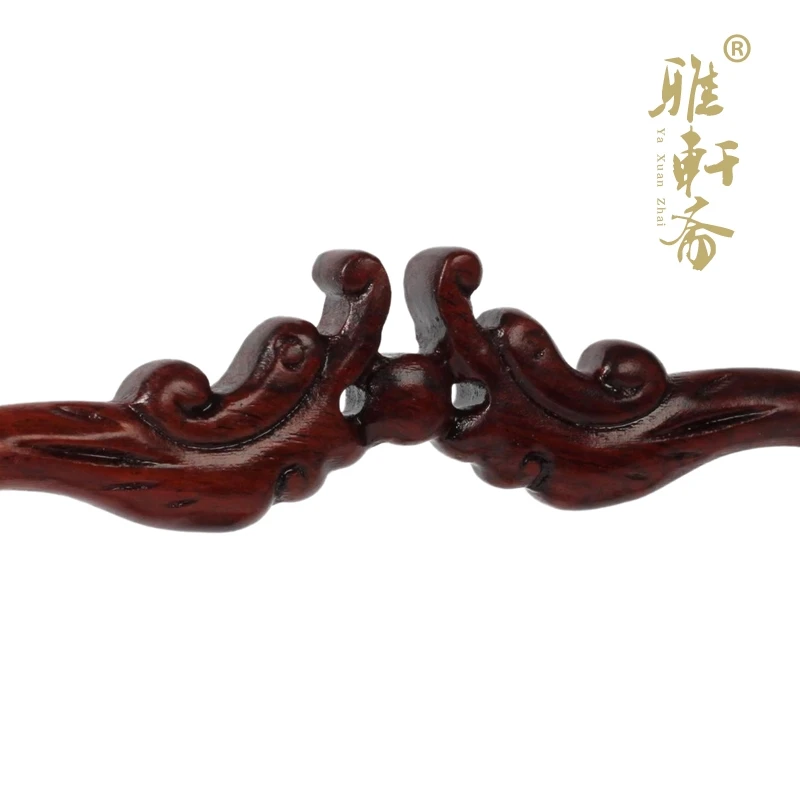 S Gallery rosewood mahogany crafts engraving studio leading jade jewelry frame hanging jade hanging rack rack three set