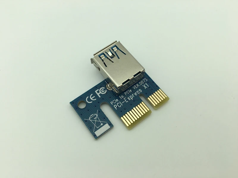 Pci-e pci e express 1xライザー,usb 3.0エクステンダー,ビットコインマイニング用の変換カードアダプター